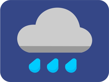 Chuva fraca